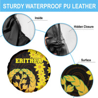 Enkutatash Eritrea New Year Spare Tire Cover With Coat Of Arms - Wonder Print Shop