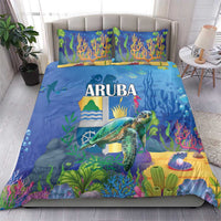 Aruba Sea Turtle Bedding Set Underwater Landscape - Wonder Print Shop