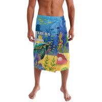 Aruba Sea Turtle Lavalava Underwater Landscape - Wonder Print Shop