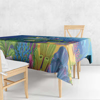 Aruba Sea Turtle Tablecloth Underwater Landscape - Wonder Print Shop