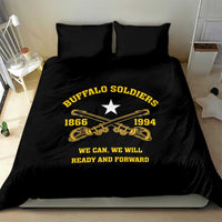 Buffalo Soldier Bedding Set We Can We Will Ready And Forward - Wonder Print Shop