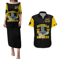 Personalized Buffalo Soldier Couples Matching Puletasi and Hawaiian Shirt We Can We Will Ready And Forward - Wonder Print Shop