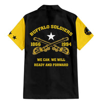 Personalized Buffalo Soldier Family Matching Mermaid Dress and Hawaiian Shirt We Can We Will Ready And Forward - Wonder Print Shop