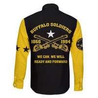 Personalized Buffalo Soldier Family Matching Mermaid Dress and Hawaiian Shirt We Can We Will Ready And Forward - Wonder Print Shop