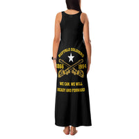 Personalized Buffalo Soldier Family Matching Tank Maxi Dress and Hawaiian Shirt We Can We Will Ready And Forward - Wonder Print Shop