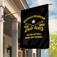 Buffalo Soldier Garden Flag We Can We Will Ready And Forward - Wonder Print Shop
