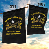 Buffalo Soldier Garden Flag We Can We Will Ready And Forward - Wonder Print Shop