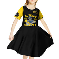 Personalized Buffalo Soldier Kid Short Sleeve Dress We Can We Will Ready And Forward - Wonder Print Shop