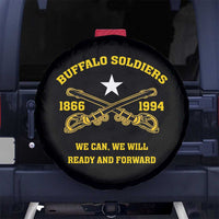 Buffalo Soldier Spare Tire Cover We Can We Will Ready And Forward - Wonder Print Shop