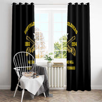 Buffalo Soldier Window Curtain We Can We Will Ready And Forward - Wonder Print Shop