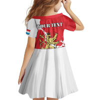 Personalized Luxembourg Goldcrest Regulus Family Matching Mermaid Dress and Hawaiian Shirt Red Roses - Wonder Print Shop