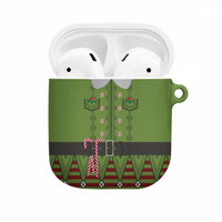 Christmas Costume Elf AirPods Case Classic Green Xmas Style - Wonder Print Shop