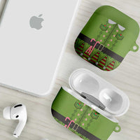 Christmas Costume Elf AirPods Case Classic Green Xmas Style - Wonder Print Shop