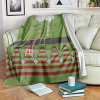 Christmas Costume Elf Blanket Classic Green Xmas Style - Wonder Print Shop