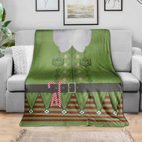 Christmas Costume Elf Blanket Classic Green Xmas Style - Wonder Print Shop