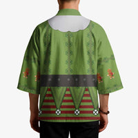 Christmas Costume Elf Kimono Classic Green Xmas Style - Wonder Print Shop