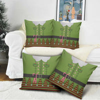 Christmas Costume Elf Pillow Cover Classic Green Xmas Style - Wonder Print Shop
