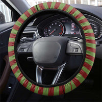 Christmas Costume Elf Steering Wheel Cover Classic Green Xmas Style - Wonder Print Shop