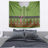 Christmas Costume Elf Tapestry Classic Green Xmas Style - Wonder Print Shop