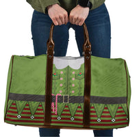 Christmas Costume Elf Travel Bag Classic Green Xmas Style - Wonder Print Shop