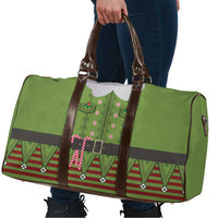 Christmas Costume Elf Travel Bag Classic Green Xmas Style - Wonder Print Shop