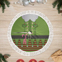 Christmas Costume Elf Tree Skirt Classic Green Xmas Style - Wonder Print Shop