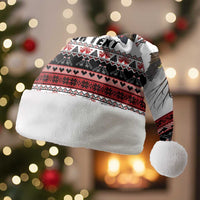 F Caw F Christmas Raven Personalized Christmas Santa Hat Holiday Crow Festive - Wonder Print Shop
