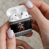 F Caw F Raven Christmas AirPods Case Funny Santa Crow - Wonder Print Shop