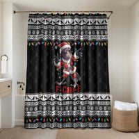 F Caw F Raven Christmas Bathroom Set Funny Santa Crow - Wonder Print Shop