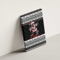 F Caw F Raven Christmas Canvas Wall Art Funny Santa Crow - Wonder Print Shop