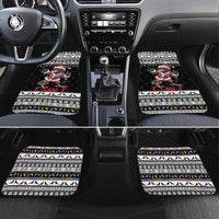 F Caw F Raven Christmas Car Mats Funny Santa Crow - Wonder Print Shop