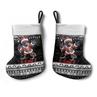 F Caw F Raven Christmas Stocking Funny Santa Crow - Wonder Print Shop