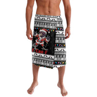 F Caw F Raven Christmas Lavalava Funny Santa Crow - Wonder Print Shop