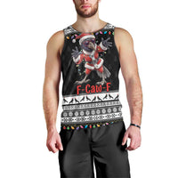F Caw F Raven Christmas Men Tank Top Funny Santa Crow - Wonder Print Shop