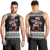 F Caw F Raven Christmas Men Tank Top Funny Santa Crow - Wonder Print Shop