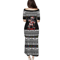 F Caw F Raven Christmas Puletasi Funny Santa Crow - Wonder Print Shop