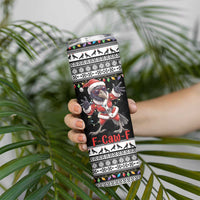 F Caw F Raven Christmas Skinny Tumbler Funny Santa Crow - Wonder Print Shop