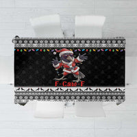 F Caw F Raven Christmas Tablecloth Funny Santa Crow - Wonder Print Shop