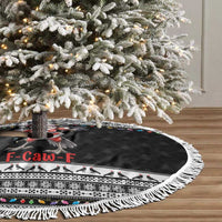 F Caw F Raven Christmas Tree Skirt Funny Santa Crow - Wonder Print Shop