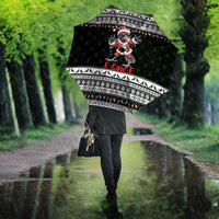 F Caw F Raven Christmas Umbrella Funny Santa Crow - Wonder Print Shop