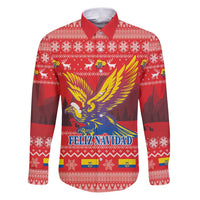 Ecuador Andean Condor Christmas Family Matching Puletasi and Hawaiian Shirt Dios Patria y Libertad - Wonder Print Shop