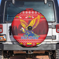 Ecuador Andean Condor Christmas Spare Tire Cover Dios Patria y Libertad - Wonder Print Shop