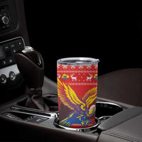 Ecuador Andean Condor Christmas Tumbler Cup Dios Patria y Libertad - Wonder Print Shop
