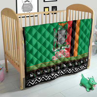 Zambia Christmas Quilt One Zambia One Nation With Kente Pattern - Wonder Print Shop