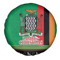 Zambia Christmas Spare Tire Cover One Zambia One Nation With Kente Pattern - Wonder Print Shop