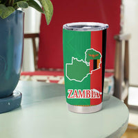Zambia Christmas Tumbler Cup One Zambia One Nation With Kente Pattern - Wonder Print Shop