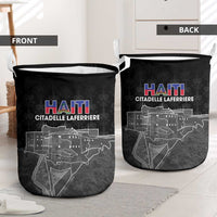 Haiti Citadelle Laferriere Laundry Basket Haitian Heritage Veve Vodou - Wonder Print Shop