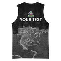 Haiti Citadelle Laferriere Personalized Basketball Jersey Haitian Heritage Veve Vodou - Wonder Print Shop