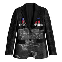 Haiti Citadelle Laferriere Personalized Blazer Haitian Heritage Veve Vodou - Wonder Print Shop
