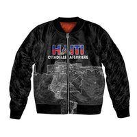 Haiti Citadelle Laferriere Personalized Bomber Jacket Haitian Heritage Veve Vodou - Wonder Print Shop